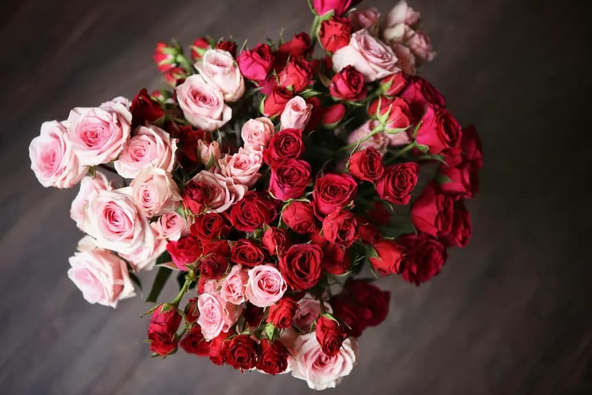 Bouquet de Roses Élégance